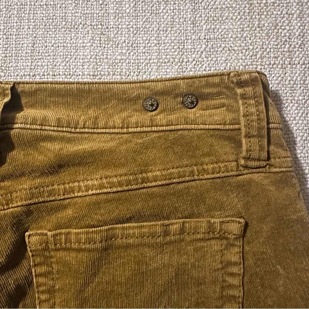 CABI #3197 Skinny Cord Umber Mustard Brown Corduroy Pants Jeans Stretch Womens 2 - Picture 8 of 16